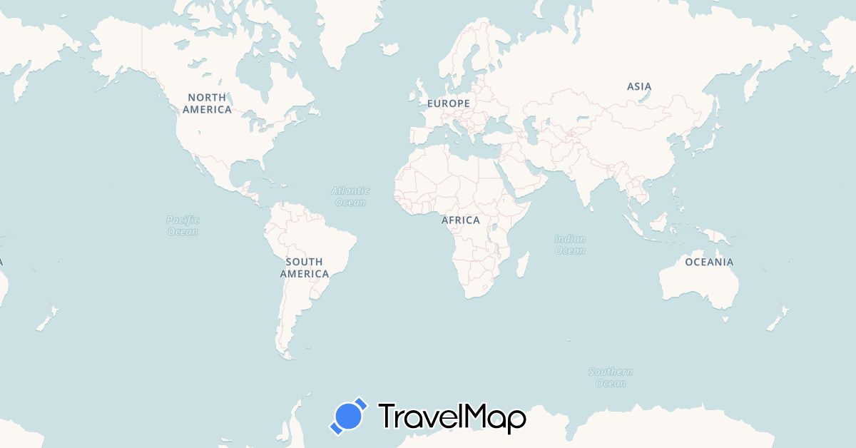 TravelMap itinerary: driving, bus, plane, train, boat in Norway, Svalbard and Jan Mayen (Europe)